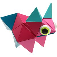 Stavebnice Trido - Flamingo Medium, 24 dílků