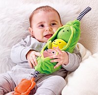 Pea Pod Pals - Senzorická hračka pro miminka