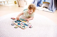 Dřevěné puzzle - záchraná vozidla