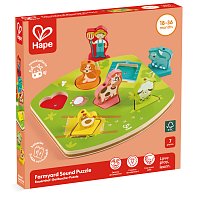 Puzzle se zvukovými efekty - Farma