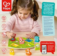 Puzzle se zvukovými efekty - Farma
