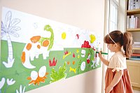 Papírová role - omalovánky Dinosauři