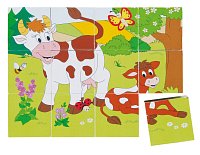 Kubus 3x4 - Zvířátka v ročních období