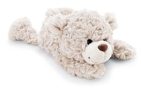 Soft toy bear Finni 20cm lying GREEN
