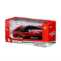 Bburago - RACE+PLAY, Ferrari FXX K, červená, 1:43