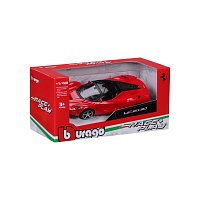 Bburago - RACE+PLAY, Ferrari LaFerrari, červená, 1:43