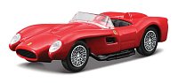 Bburago - RACE+PLAY, Ferrari 250 Testa Rossa, červená, 1:43