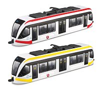Bburago - CITY BUS & TRAMS, Městská tramvaj 19 cm, assort