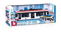 Bburago - CITY BUS & TRAMS, Městská tramvaj 19 cm, assort