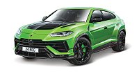 Bburago - STREET FIRE, Lamborghini Urus Performante, perleťově zelená, 1:43