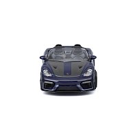 Bburago - STREET FIRE, Porsche 718 Spyder RS 2024, modrá, 1:43