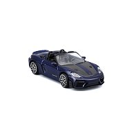 Bburago - STREET FIRE, Porsche 718 Spyder RS 2024, modrá, 1:43