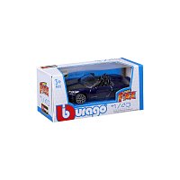 Bburago - STREET FIRE, Porsche 718 Spyder RS 2024, modrá, 1:43