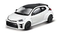 Bburago - STREET FIRE, Toyota GR Yaris, bílá, 1:43