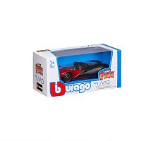 Bburago - STREET FIRE, Anta Sportiva, červeno-černá matná, 1:43