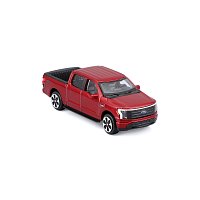 Bburago - STREET FIRE, 2022 Ford F-150 Lightning, červená metalíza, 1:43