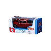 Bburago - STREET FIRE, 2022 Ford F-150 Lightning, červená metalíza, 1:43