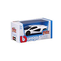 Bburago - STREET FIRE, Lamborghini Countach LPI 800-4, bílá 1:43