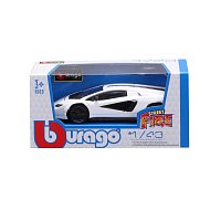 Bburago - STREET FIRE, Lamborghini Countach LPI 800-4, bílá 1:43
