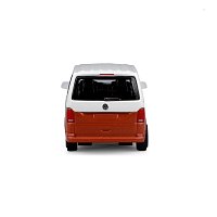 Bburago - STREET FIRE, 2020 Volkswagen T6.1 Transporter, bílá-oranžová metalíza, 1:43