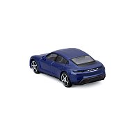 Bburago - STREET FIRE, Porsche Taycan Turbo S, modrá metalíza, 1:43