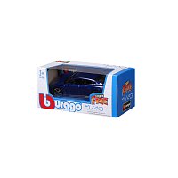 Bburago - STREET FIRE, Porsche Taycan Turbo S, modrá metalíza, 1:43