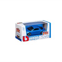 Bburago - STREET FIRE, 2018 Alpine A110, modrá metalíza, 1:43