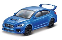 Bburago - STREET FIRE, Subaru WRX STI 2017, modrá metalíza, 1:43