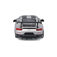 Bburago - STREET FIRE, Porsche 911 GT2 RS, šedá metalíza, 1:43