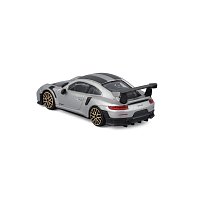 Bburago - STREET FIRE, Porsche 911 GT2 RS, šedá metalíza, 1:43
