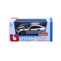 Bburago - STREET FIRE, Porsche 911 GT2 RS, šedá metalíza, 1:43