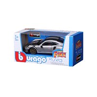 Bburago - STREET FIRE, Porsche 911 GT2 RS, šedá metalíza, 1:43