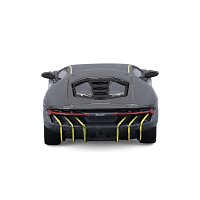 Bburago - STREET FIRE, Lamborghini Centenario, šedá, 1:43