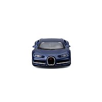 Bburago - STREET FIRE, Bugatti Chiron, tmavě modrá metalíza, 1:43