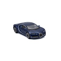 Bburago - STREET FIRE, Bugatti Chiron, tmavě modrá metalíza, 1:43