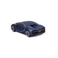 Bburago - STREET FIRE, Bugatti Chiron, tmavě modrá metalíza, 1:43