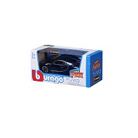 Bburago - STREET FIRE, Bugatti Chiron, tmavě modrá metalíza, 1:43