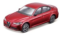 Bburago - STREET FIRE, Alfa Romeo Giulia, červená metalíza, 1:43