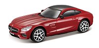 Bburago - STREET FIRE, Mercedes-AMG GT, červená, 1:43