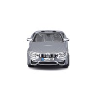 Bburago - STREET FIRE, BMW M4 Cabrio, šedá metalíza, 1:43