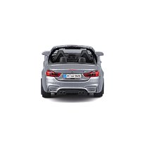 Bburago - STREET FIRE, BMW M4 Cabrio, šedá metalíza, 1:43