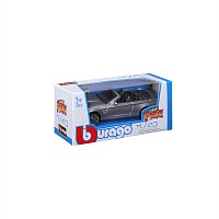 Bburago - STREET FIRE, BMW M4 Cabrio, šedá metalíza, 1:43