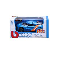 Bburago - STREET FIRE, Alpine A110-50, modrá metalíza, 1:43