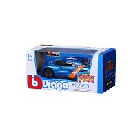 Bburago - STREET FIRE, Alpine A110-50, modrá metalíza, 1:43