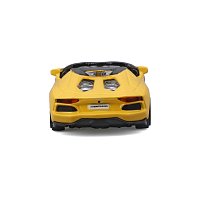 Bburago - STREET FIRE, Lamborghini Aventador Roadster, žlutá, 1:43