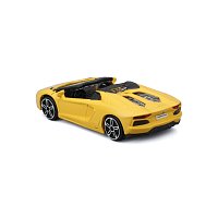 Bburago - STREET FIRE, Lamborghini Aventador Roadster, žlutá, 1:43