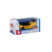Bburago - STREET FIRE, Lamborghini Aventador Roadster, žlutá, 1:43