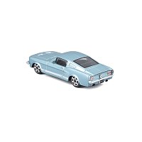 Bburago - STREET FIRE, Ford Mustang GT, modrá metalíza, 1:43