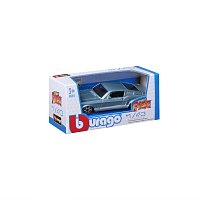 Bburago - STREET FIRE, Ford Mustang GT, modrá metalíza, 1:43