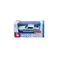 Bburago - STREET FIRE, Ford Mustang GT, modrá metalíza, 1:43